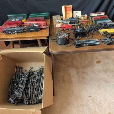 American Flyer Train Set: Locomotives, Railcars, Track, Transformers & More