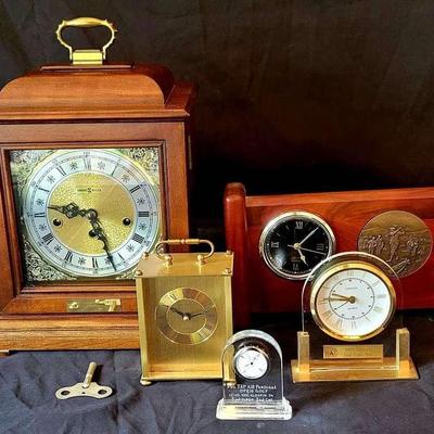 Classic Mantle Clocks Featuring Howard Miller & Hamilton