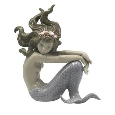 Lot 357   
Lladro, "Illusion Mermaid" Porcelain Figurine, E-28 H, GCV 27