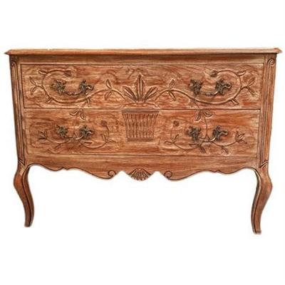 Lot 014   
Davis Cabinet Co. French Country Style Commode