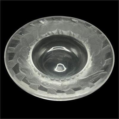 Lot 372   
Lalique Crystal, Irene Bird Pattern Small Dish