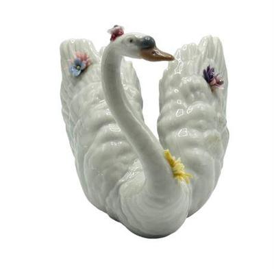 Lot 222   
Franklin Mint Collection, "Endless Love" Yellow Porcelain Unicorn