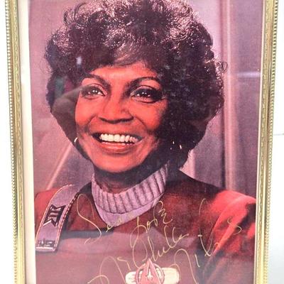 'Rare' Signed Nichelle Nichols Photo
