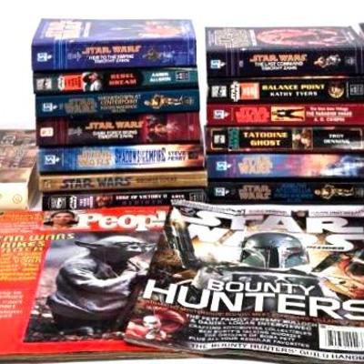 Assortment of Star Wars Books
