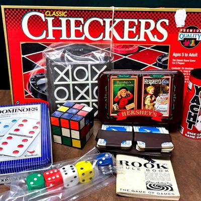 “Dominos,” “Checkers,” “Tic-Tac-Glo,” & More Games 