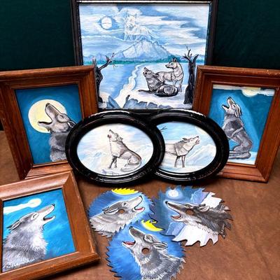 Wolf Paintings 