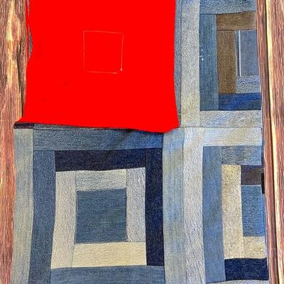 Handmade Denim Quilt 