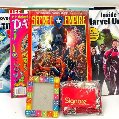 “Marvel” Secret Empire Book & Magazines!