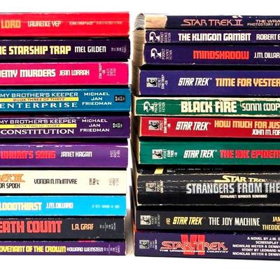 Assorted Star Trek Books 