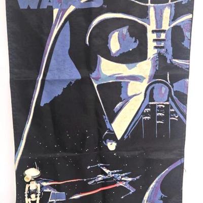 Darth Vader Banner with Action Figures 