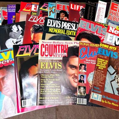 Elvis Presley Magazines 