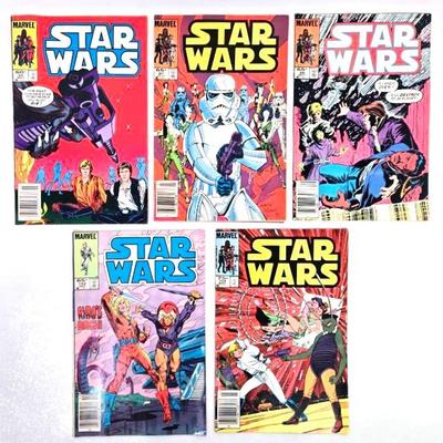 "Marvel" Star Wars Comics (Issues: 93, 97, 99, 102, 104)