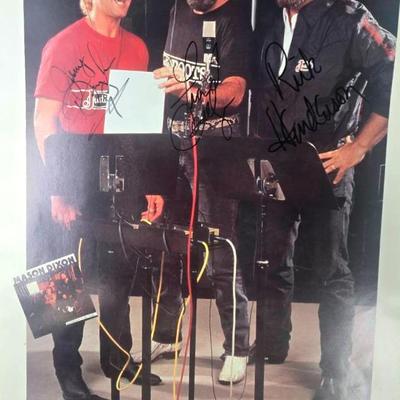 Signed Poster by Mason Dixon