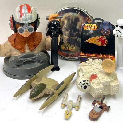 Vintage ‘Star Wars’ Anakin Cup Topper & Memorabilia 