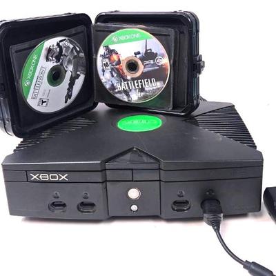 Microsoft Original Xbox with Xbox One Games