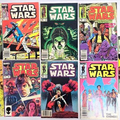 "Marvel" Star Wars Comics (Issues: 82-87, 89-91)