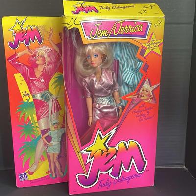 1985 Hasbro Jem Jerrica Truly Outrageous Doll