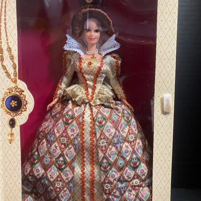 Vintage 1994 Elizabethan Queen Barbie Doll