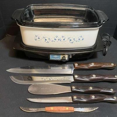 Cutco Kitchen Knives, Grapefruit Knife & Westbend Slow Cooler