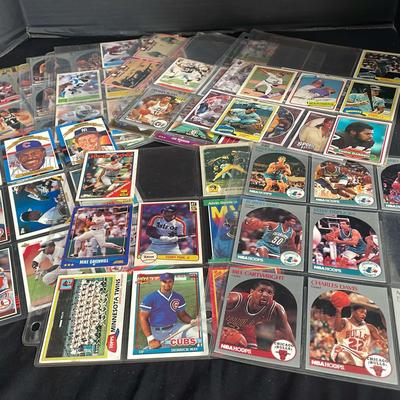 Sports Trading Card Collection: Baseball, Basketball And Football 