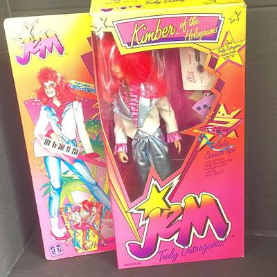 1985 Hasbro Jem Kimber Of The Holograms Doll 