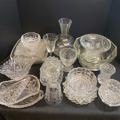Full Lead Crystal Bell From Germany, Crystal Serving Pieces, Candle Holders & More