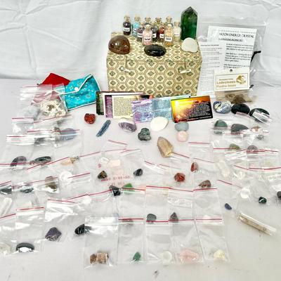 Box Of Mixed Gemstones 