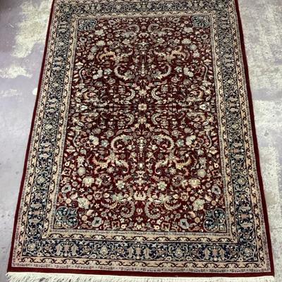 Persian Style Handknotted Area Rug 