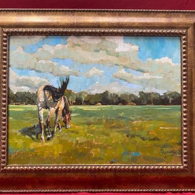 Original Oil Painting “Lilian Teenager”by Heather Arenas