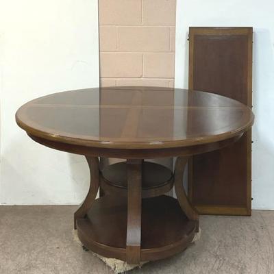 Hardwood Inlay Game Table