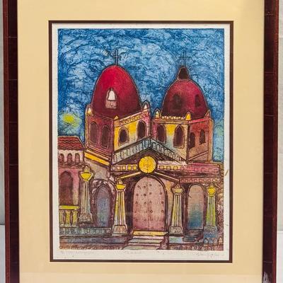 Cathedral Etching