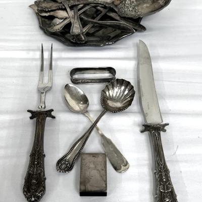 Sterling (62g) & Silver Plate