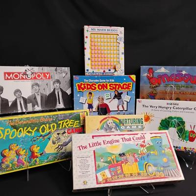 8 Different Boardgames Bonanza 