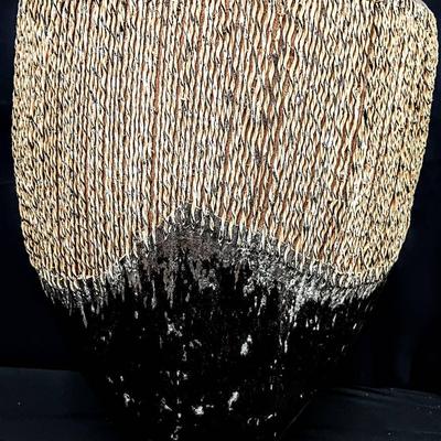 Large Handcrafted African Djembe Drum – Natural Hide & Rope-Tuned