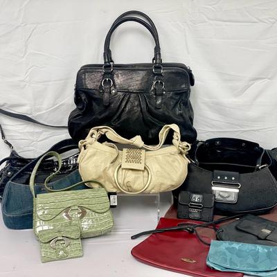 Purses Feat. Guess In Various Designs And More 