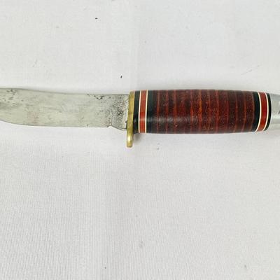Western U.S.A. L66 Fixed Blade Hunting Knife 