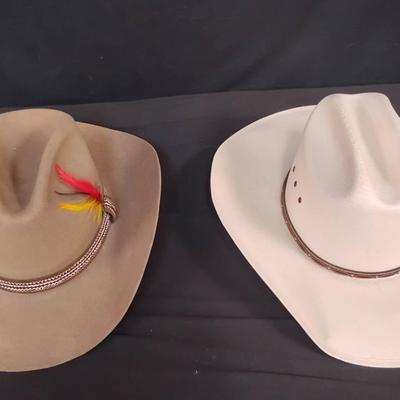 Stetson Straw Hat & Limited-Edition Winchester Felt Hat