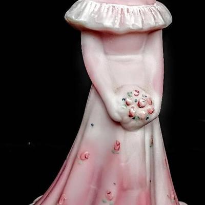 Fenton Art Glass “Shelley” Figurine – Hand Painted, Limited Edition #2126/2500
