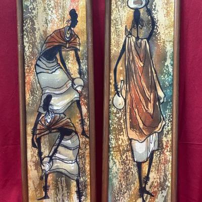 Original Batik Paintings by Henry Lumu