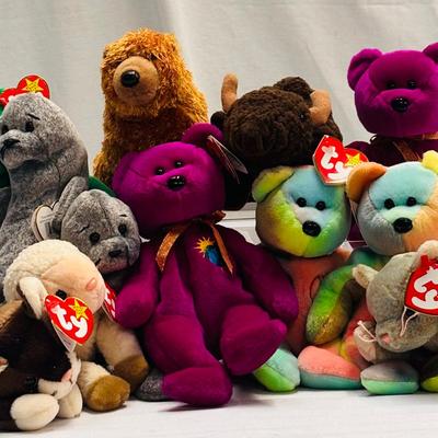 "Vintage Ty Beanie Babies Collection"
