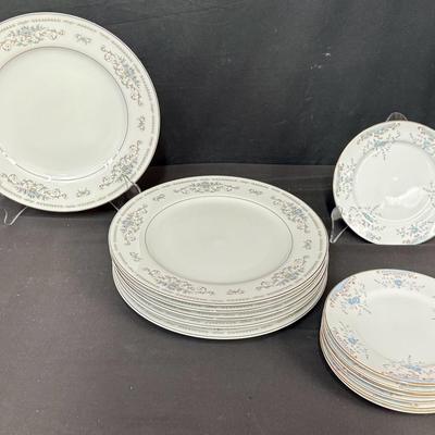Diane Fine China & Imperial China Plates 