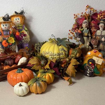 Pumpkins, Pilgrims, And A Turkey Lot