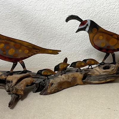 Quail And Roadrunner Art