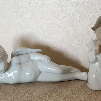 A Pair Of Angels Statues