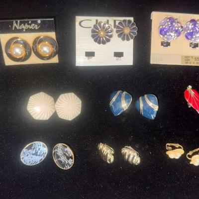 Vintage Clip-On Earrings