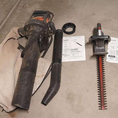 Hedge Trimmer & Blower Sears/Craftsman 