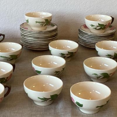 Franciscan Desert Rose Teapot, Teacups and More