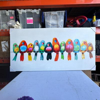 Yosemite Home Decor Birds on a Wire Painting