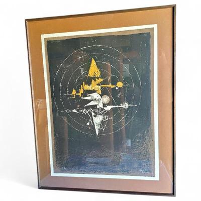 Johnny Friedlaender Europhalia EA Lithograph