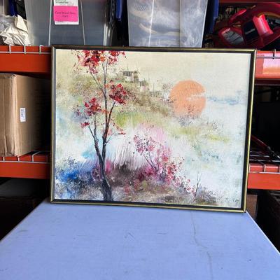 Original Oil Painting by Kee Fung, Signed
